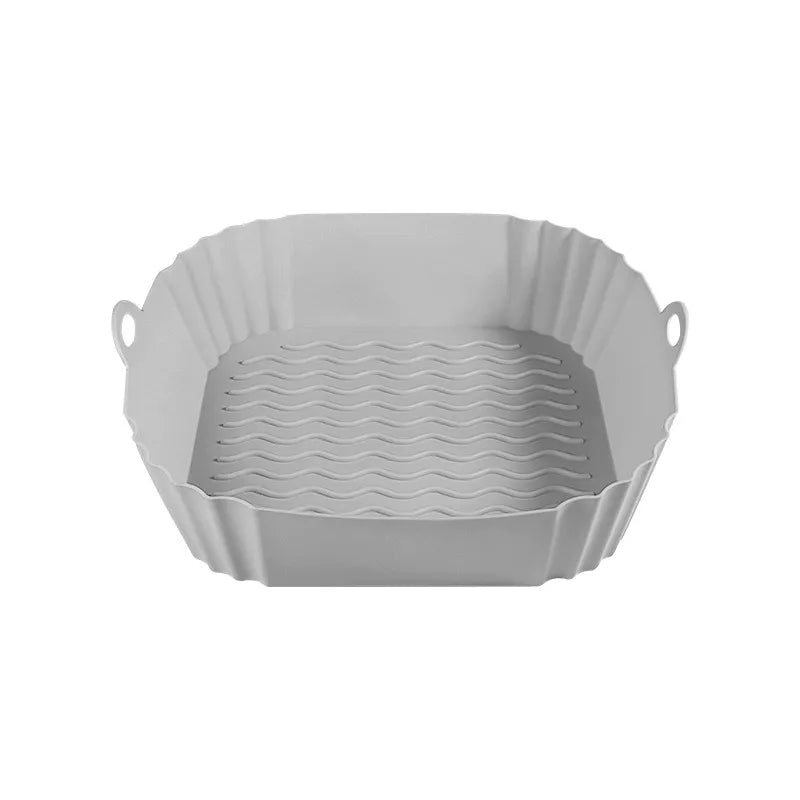🔥✨Reusable Silicone Air Fryer Liner, 8 Inches