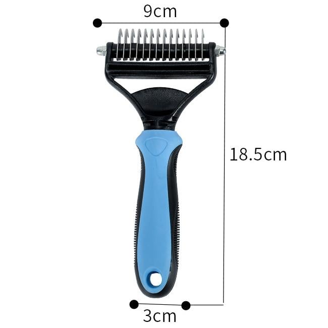 ⏰🔥 Professional Pet Shedding Comb – Effectively Removes Loose Hair 🐾✅