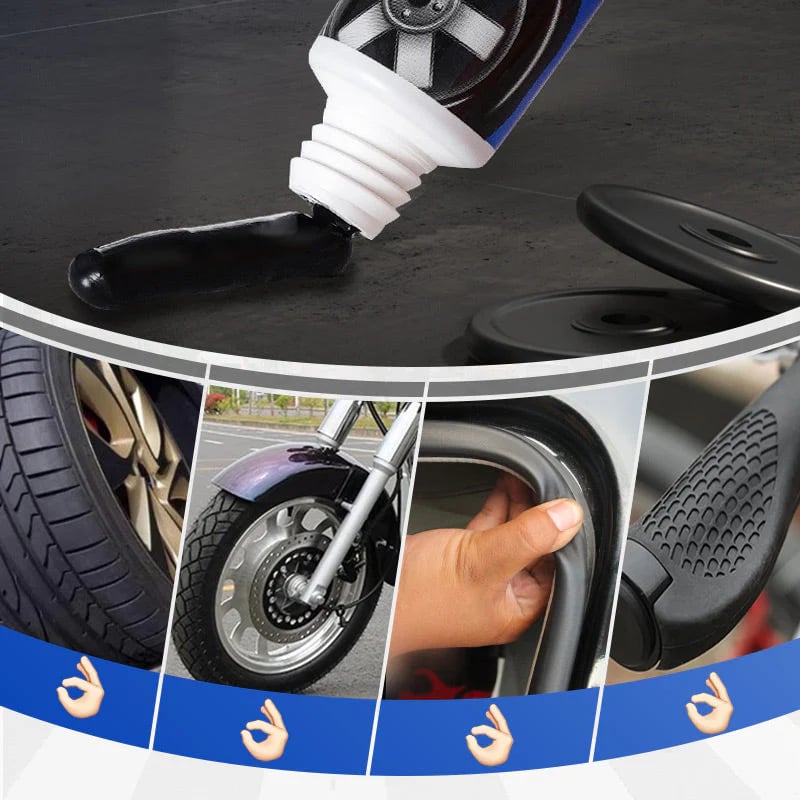 🔥HOT SALE🔥Weather-Resistant Waterproof Flexible Tire Repair Adhesive