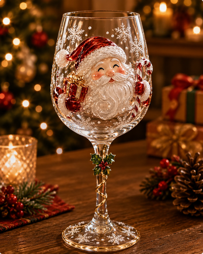 🔥🎁Christmas Wine Glass Collection Gift Box Set✨