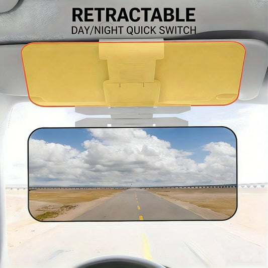 🚗Parasol para coche, visera polarizada universal antideslumbrante, extensor de visera