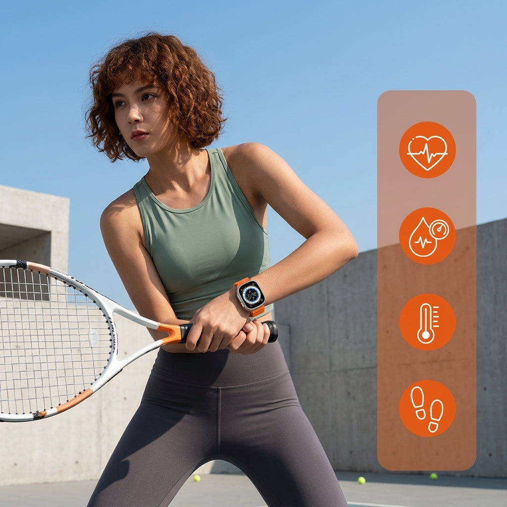 Smartwatch Set with Earbuds – One Set, Everything You Need