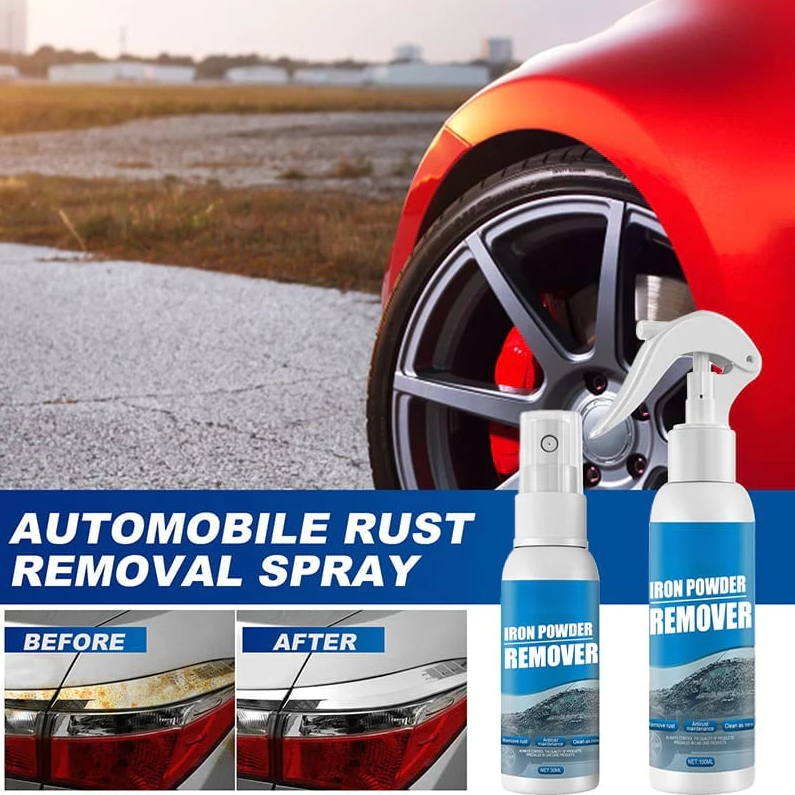 Rust Doesn’t Stand a Chance. Just spray and wipe — watch years of rust disappear in seconds.