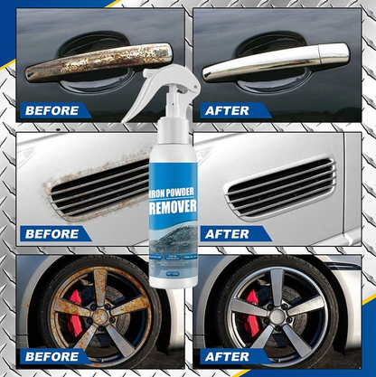 Rust Doesn’t Stand a Chance. Just spray and wipe — watch years of rust disappear in seconds.