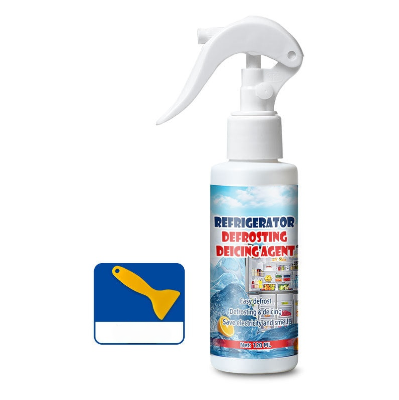 🧊 Buy 2 Get 1 Free | Defrosting Spray for Fridge Freezer 🎁 Includes Free Spatula