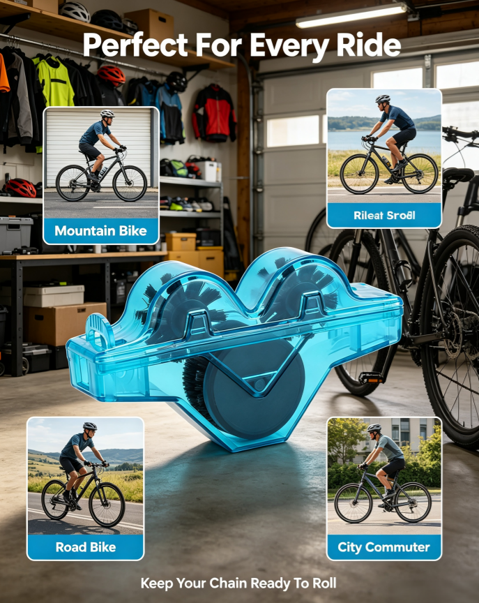 ⏰Bike Chain Scrubber