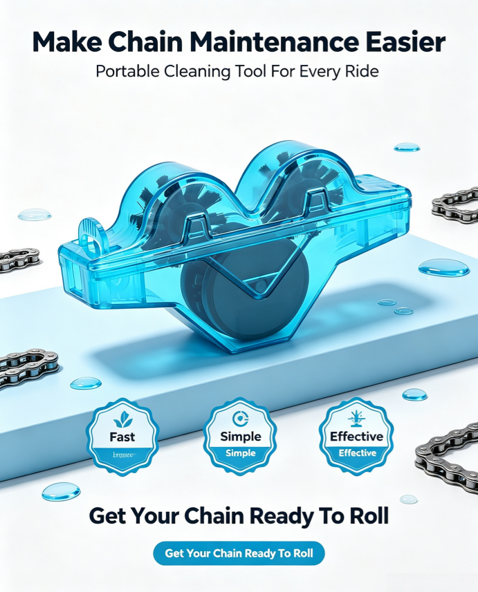 ⏰Bike Chain Scrubber