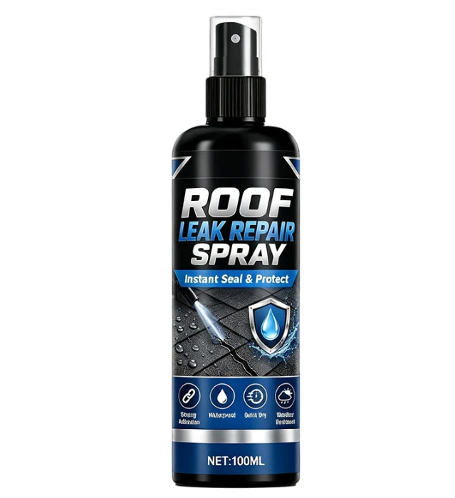 🌧️Strong Adhesion Waterproof Leak Repair Spray, One Coat Stop Leak Repair Agent Spray💪