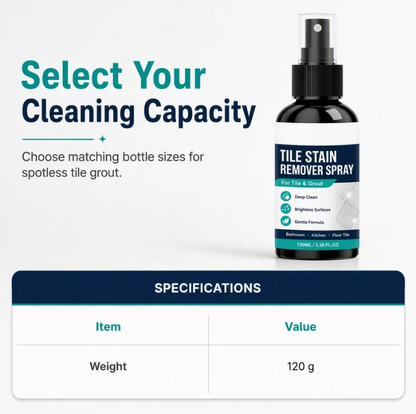 🧼Tile & Grout Cleaner Spray – For Stubborn Dirt, Stains & Discolouration