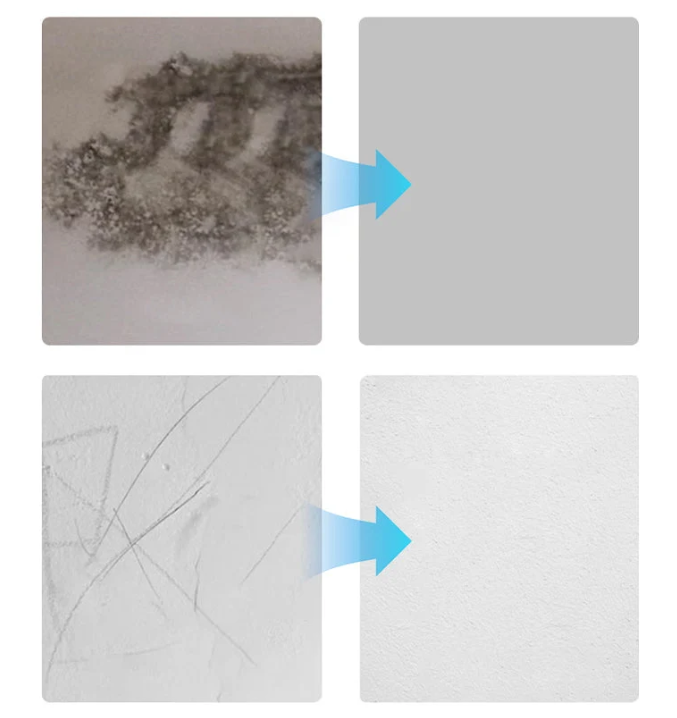 🥳2026 HOT SALE🥳💞50K+ SOLD! 🥩🍴 49% OFF!All-in-One Wall Repair Paste with Roller Brush
