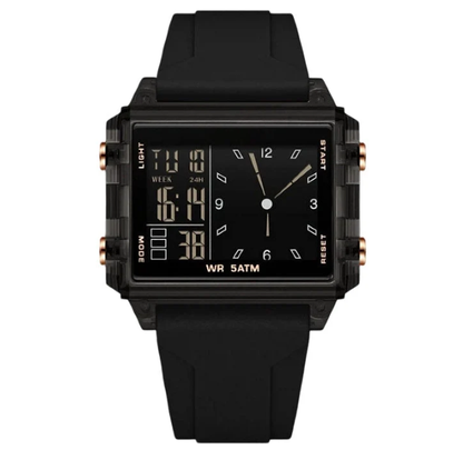 ⌚ 48% OFF NOW! 💥 Water-Resistant Transparent Digital Watch – 50M, luminous display & hybrid design – Perfect for sports & daily wear ✨