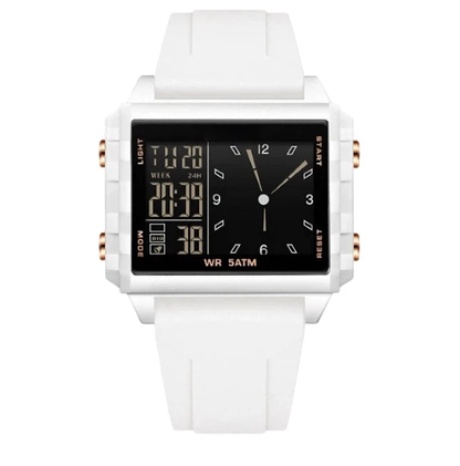 ⌚ 48% OFF NOW! 💥 Water-Resistant Transparent Digital Watch – 50M, luminous display & hybrid design – Perfect for sports & daily wear ✨
