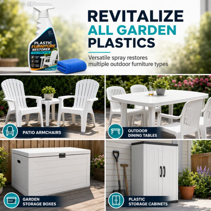 ⏳ Last day to save 49% – Plastic Furniture Restorer Spray
