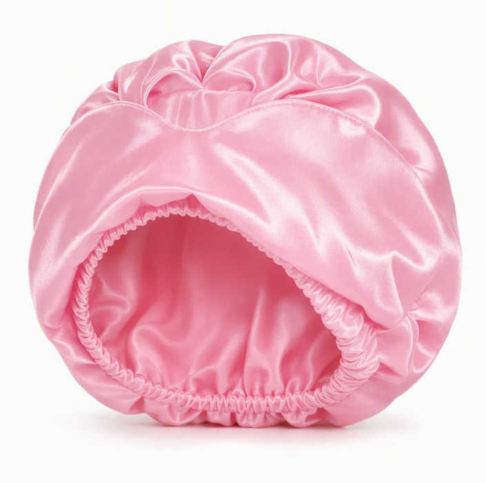 ⏳ Last Day 49% OFF🔥Women's 2-in-1 Satin Sleep Bonnet with Eye Mask