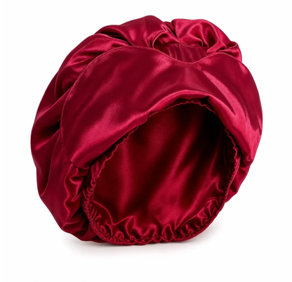 ⏳ Last Day 49% OFF🔥Women's 2-in-1 Satin Sleep Bonnet with Eye Mask