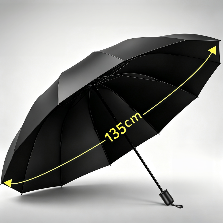 Extra Large Windproof Folding Umbrella