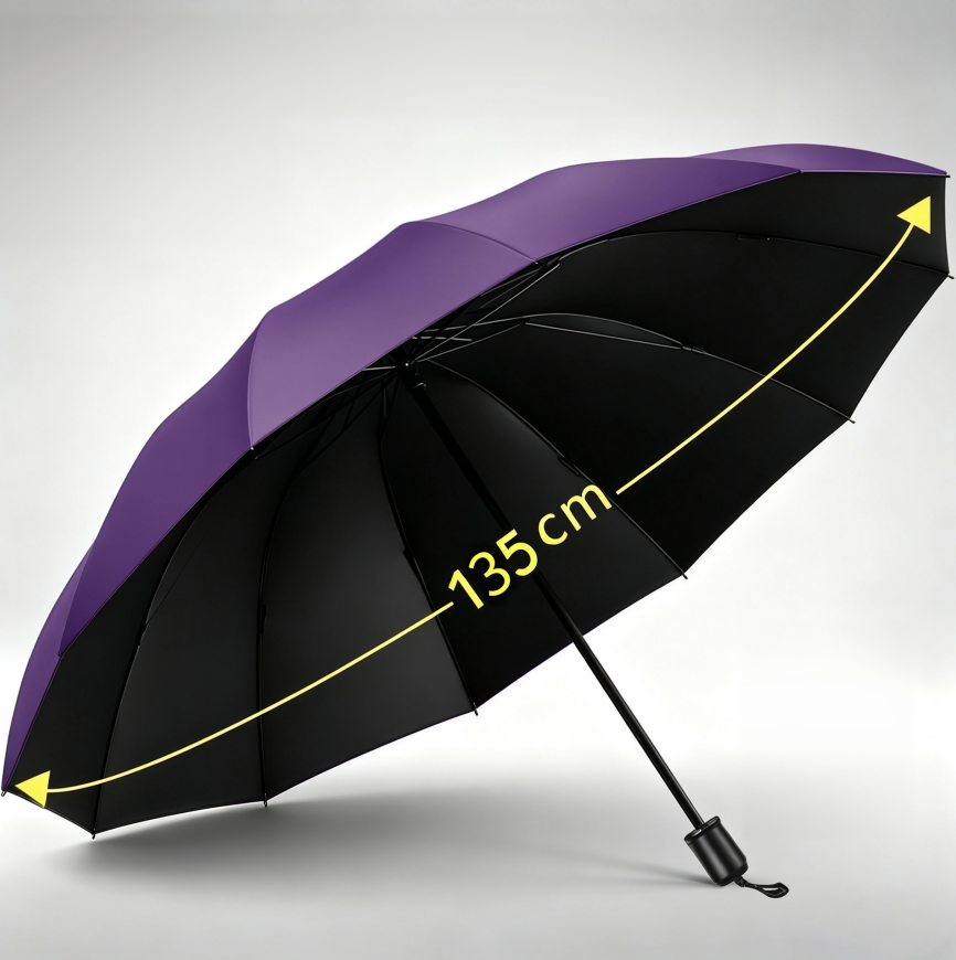 Extra Large Windproof Folding Umbrella
