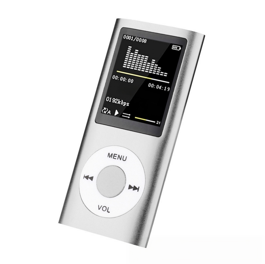 🎵 Pocket MP3 Player – Offline Music, Bluetooth Audio & LCD Screen