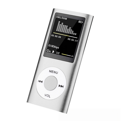 🎵 Pocket MP3 Player – Offline Music, Bluetooth Audio & LCD Screen