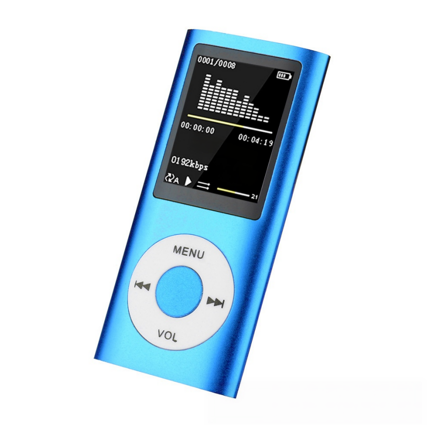 🎵 Pocket MP3 Player – Offline Music, Bluetooth Audio & LCD Screen