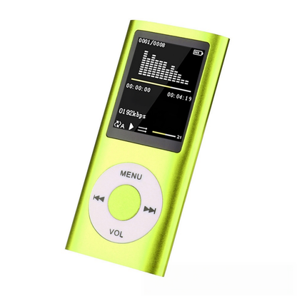 🎵 Pocket MP3 Player – Offline Music, Bluetooth Audio & LCD Screen