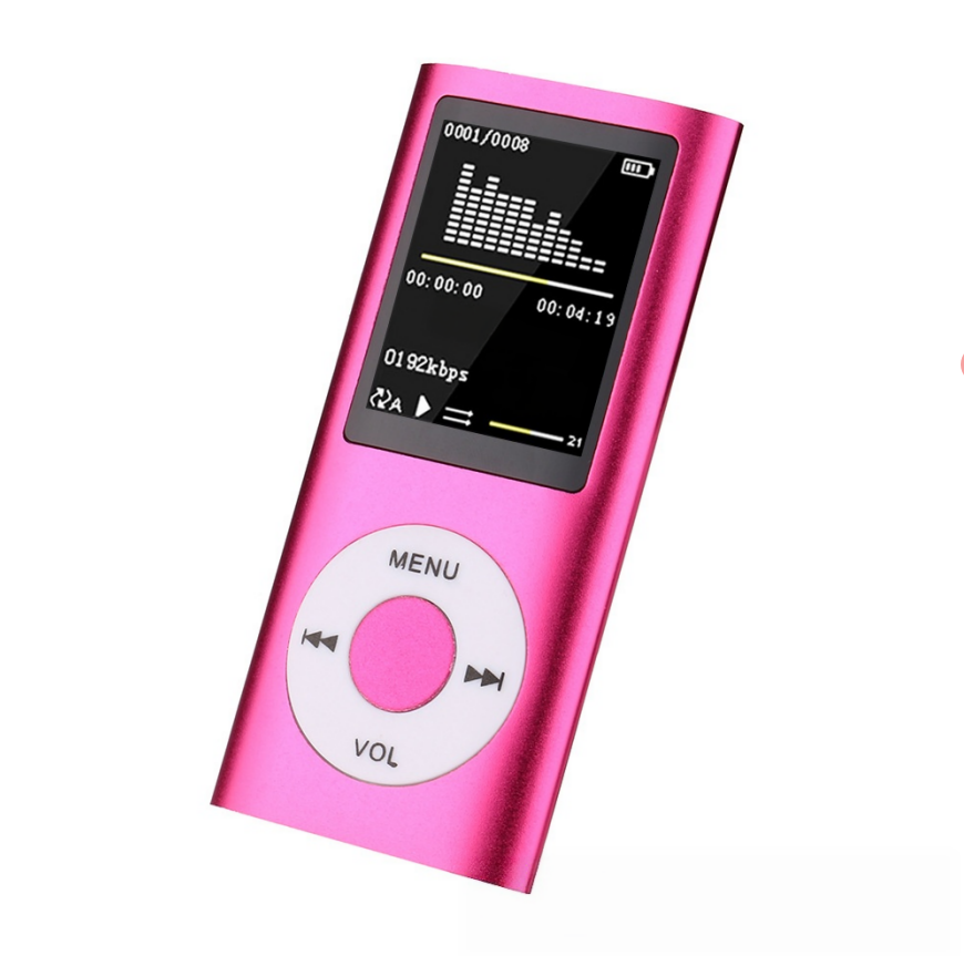 🎵 Pocket MP3 Player – Offline Music, Bluetooth Audio & LCD Screen