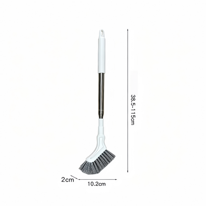 🧹 Extendable L-Shaped Cleaning Brush – Reach Corners with Less Bending