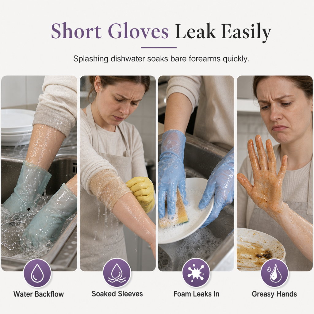 ⏳Time-Limited Special⏰Disposable Long-Cuff Cleaning Gloves | 20–100 Pack