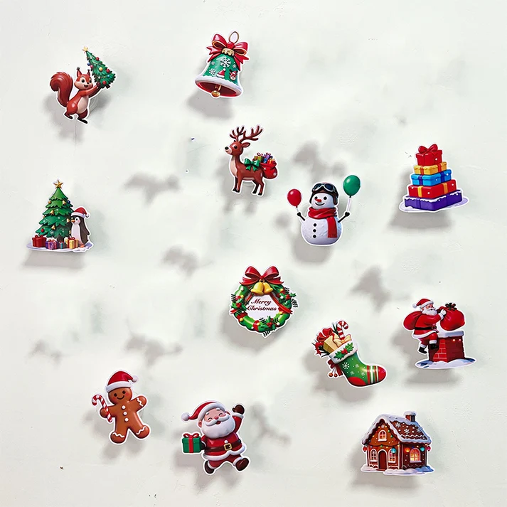🎄 Light-Up Christmas Wall Decals