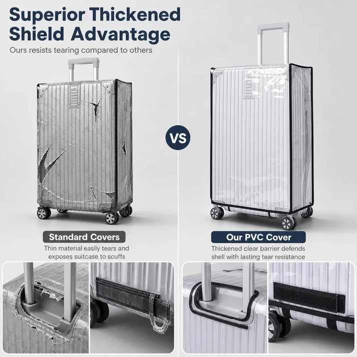 ✈️ 50% Off! 🧳 Waterproof & Scratch-Resistant Luggage Cover