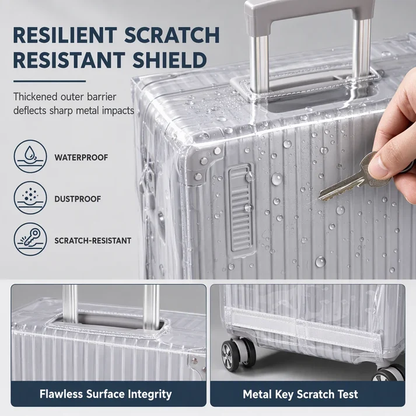 ✈️ 50% Off! 🧳 Waterproof & Scratch-Resistant Luggage Cover