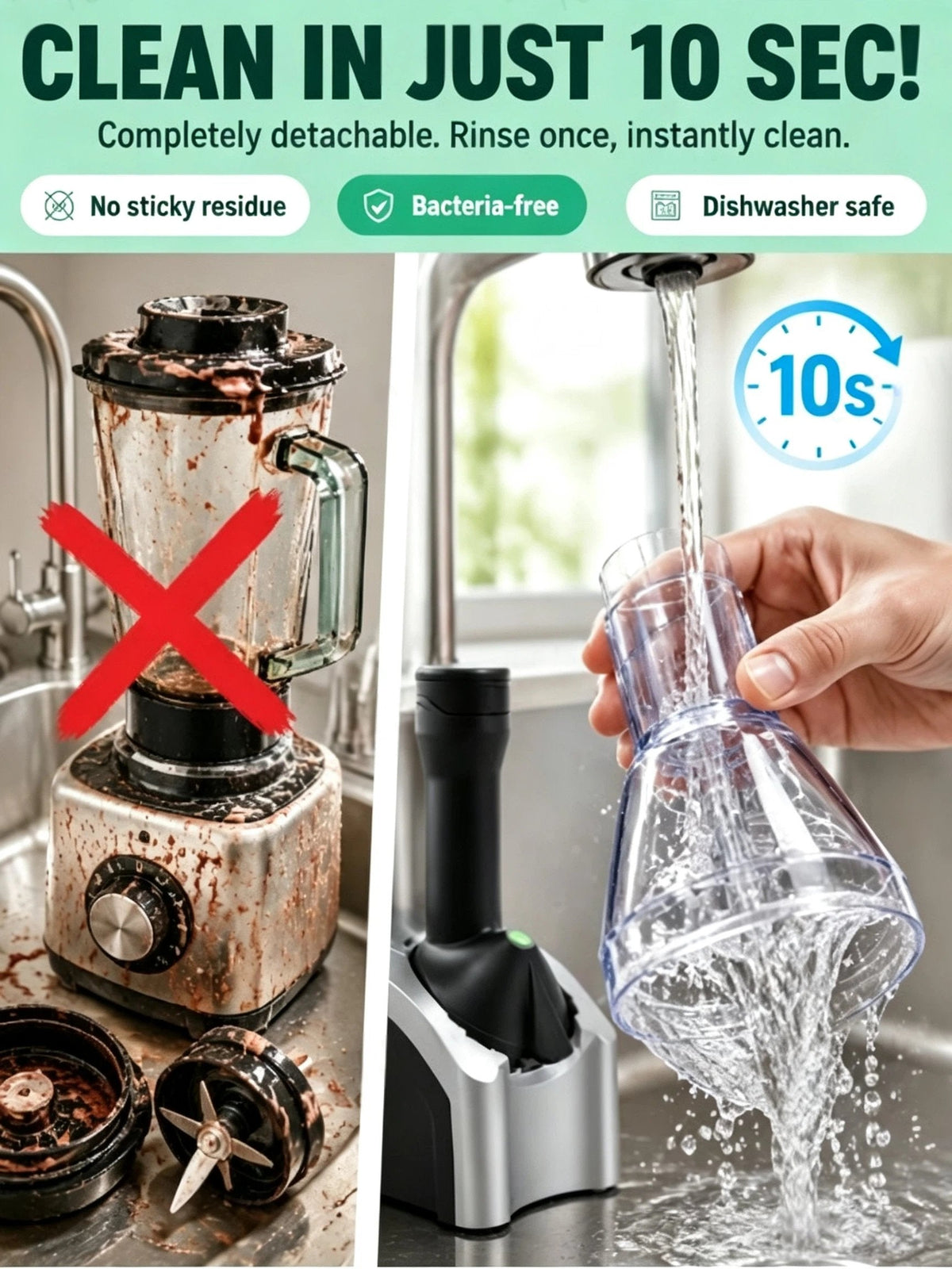 Fully Automatic Ice Cream Maker, Homemade Ice Cream at the Touch of a Button – Guaranteed Foolproof