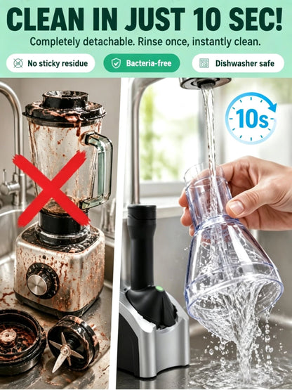 Fully Automatic Ice Cream Maker, Homemade Ice Cream at the Touch of a Button – Guaranteed Foolproof