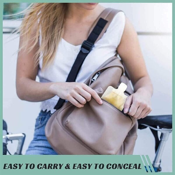 🌷🔥LAST DAY SALE 50% OFF - Portable Travel Fluid Makeup Packing Bag(10 Pcs）