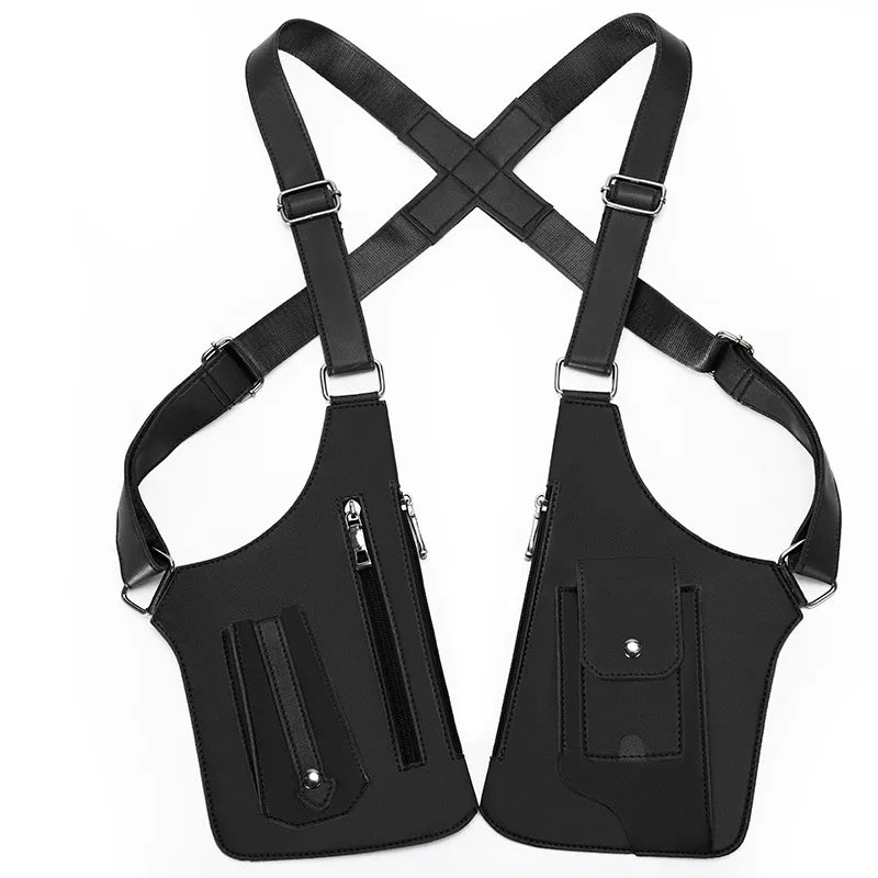 Unisex Adjustable Underarm Vest Bag