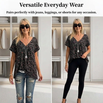 🎉Last Day Promotion-60% OFF🍃Spring & Summer Fashion Print Short Sleeve T-Shirt🍃Delivered within five working days