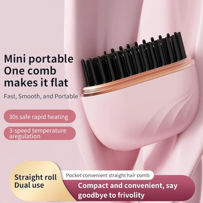 💖 Mini Portable Hair Straightener