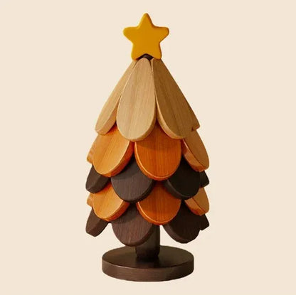 🌲Natural Wooden Tree Trivets