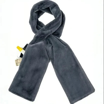🎄50% OFF NOW! 🎉50K+ SOLD!🎁Cozy Scarf with Hidden Pocket – Warm, Soft & Secure Zipper🧣