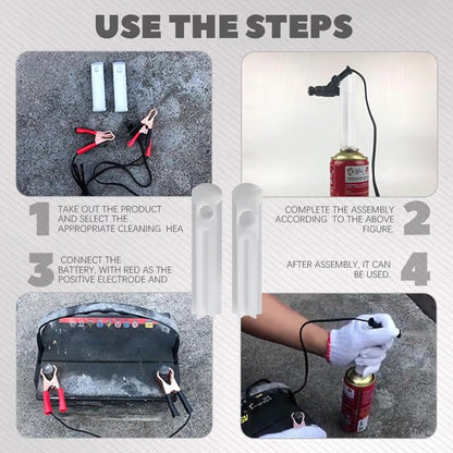4Pcs Fuel Injector Cleaner Kit