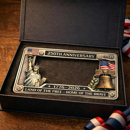 🔥 🇺🇸 250th Anniversary Commemorative License Plate Frame🗽