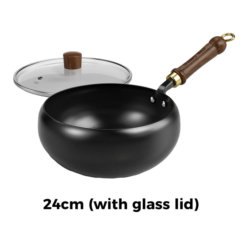 🍳Professional-Grade Uncoated Iron Pot