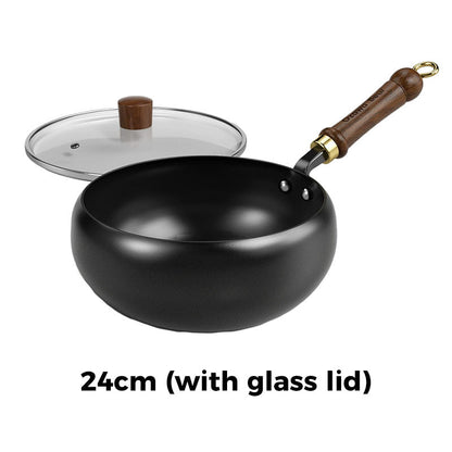 🍳Professional-Grade Uncoated Iron Pot
