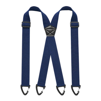 ⏰Men's X-Back Suspenders with Hook Clips