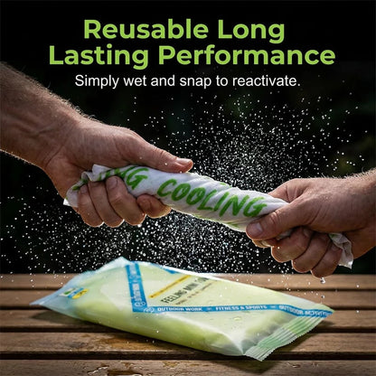 🧊COMPRA MÁS AHORRA MÁS💦 Toalla de enfriamiento instantáneo – portátil, transpirable, ¡perfecta para entrenamientos y viajes!