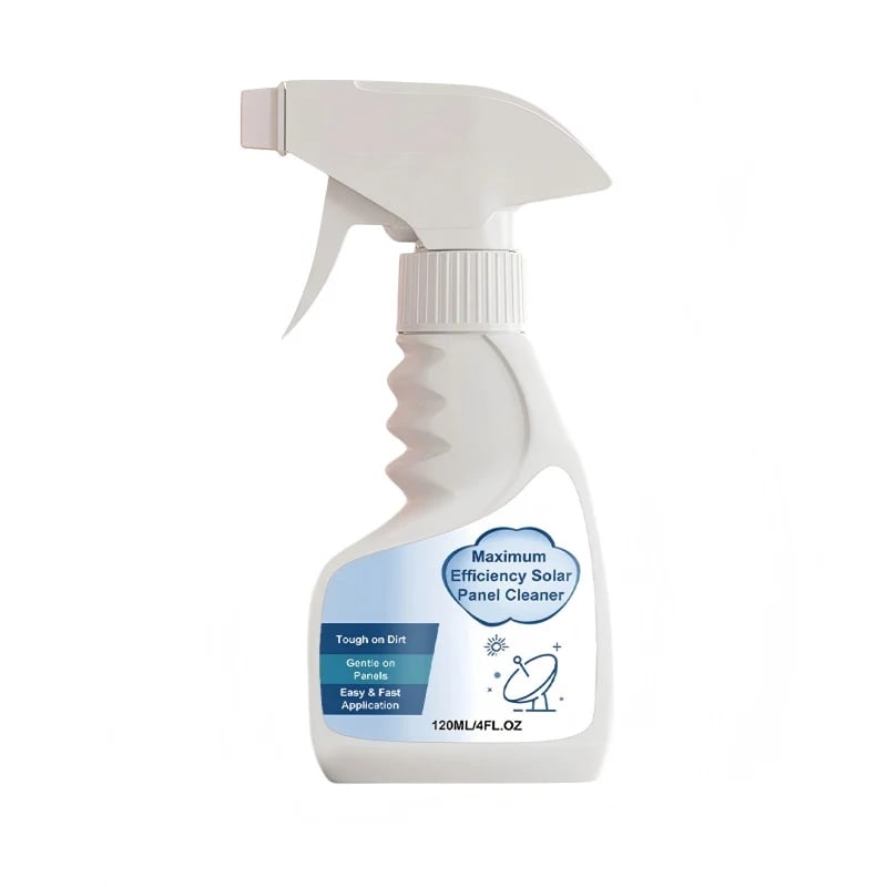 🔥Hot Sale 49% OFF🔥 Solar Panel Cleaner Spray – High-Efficiency, Streak-Free, Biodegradable, 32oz Makes 150Gal ☀️