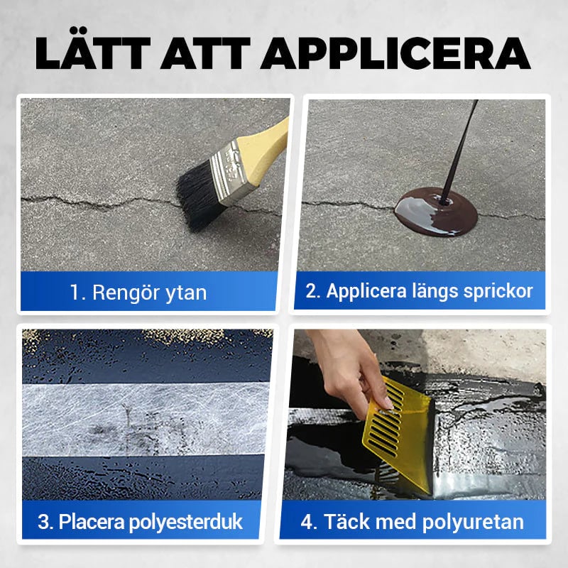 🏠 Waterproof polyurethane coating – Versatile protection, easy to apply & long-lasting ✨