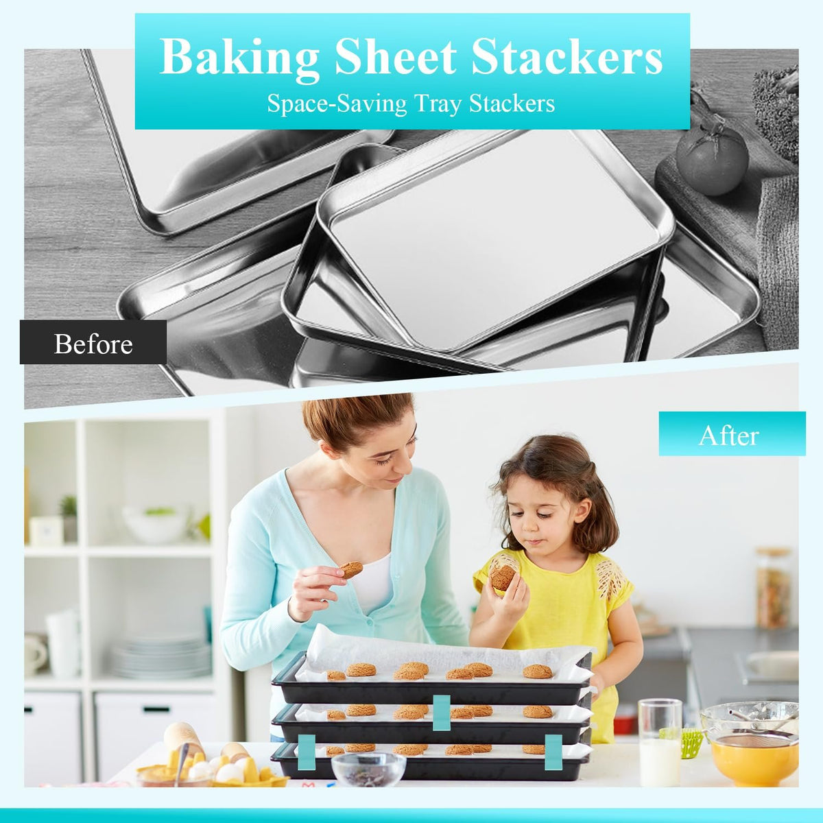 🔥2026 New Arrival🔥Baking Sheet Stackers