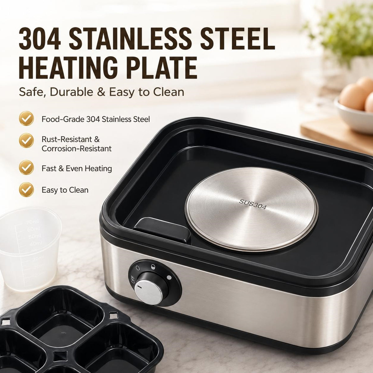 Multifunctional Egg Steamer