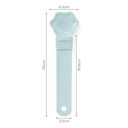 🎉 Cuchara Extensible para Snacks de Gato con Forma de Patita | Alimentador sin Desperdicios para Mascotas 🎉